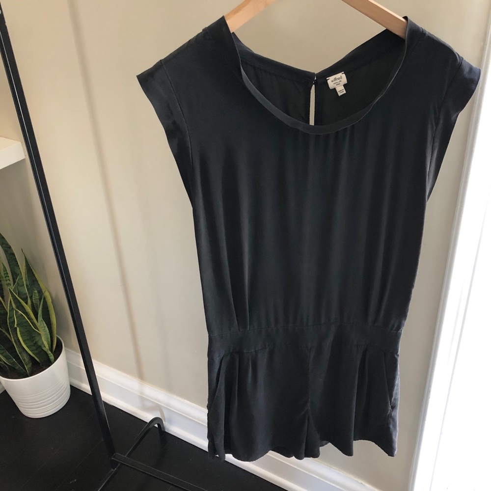 Aritzia Silk Romper